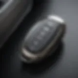 Infiniti key fob design