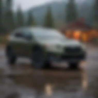 Exterior Elegance of the Crosstrek Sport Stylish exterior design of the 2020 Subaru Crosstrek Sport