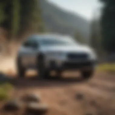 Off-Road Capability of the Crosstrek Sport 2020 Subaru Crosstrek Sport in action on rugged terrain