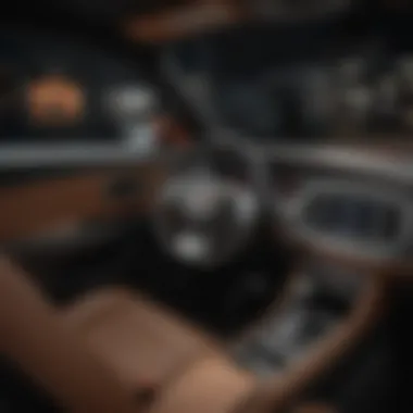 Luxurious Interior of Dodge Challenger Limited Edition Interior of the Dodge Challenger Limited Edition highlighting luxury features