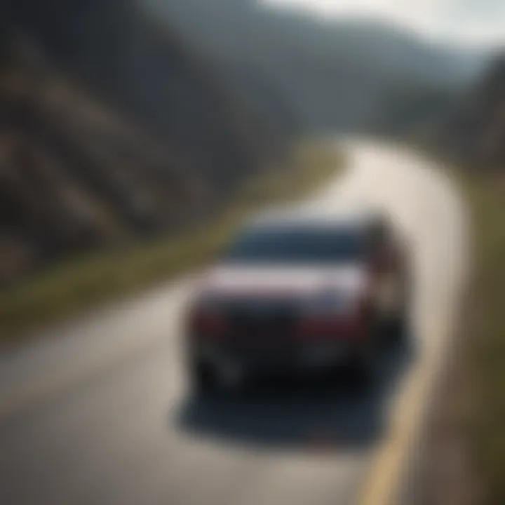 Honda Ridgeline on a scenic Milwaukee road