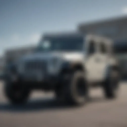 Exterior view of a Jeep dealership in Cartersville