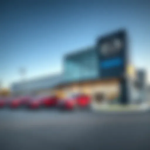 Exterior view of Mazda dealership in Bridgewater, NJ