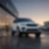 Exterior view of a Land Rover dealership in Fort Worth