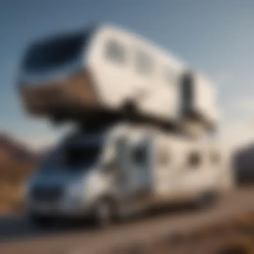 Comparative design features of fifth wheels and RVs