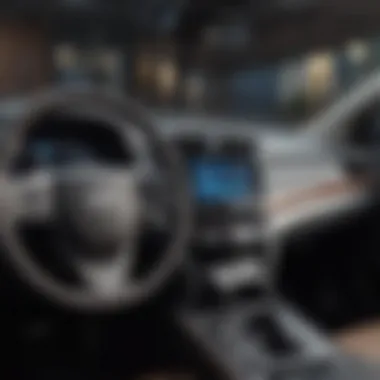 Technological Integration in Honda CR-V Hybrid Interior dashboard of the Honda CR-V Hybrid emphasizing technological features
