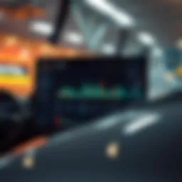 Interactive prediction market interface showcasing real-time data analysis