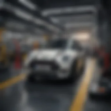 Modern manufacturing facility for Mini Cooper