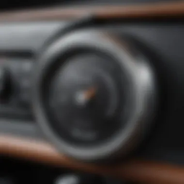 Understanding the Car Thermostat Close-up view of a car thermostat