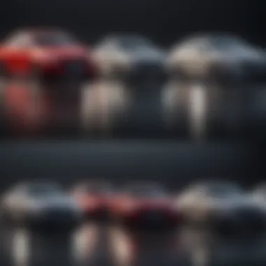 An infographic illustrating the types of corporate fleet vehicles