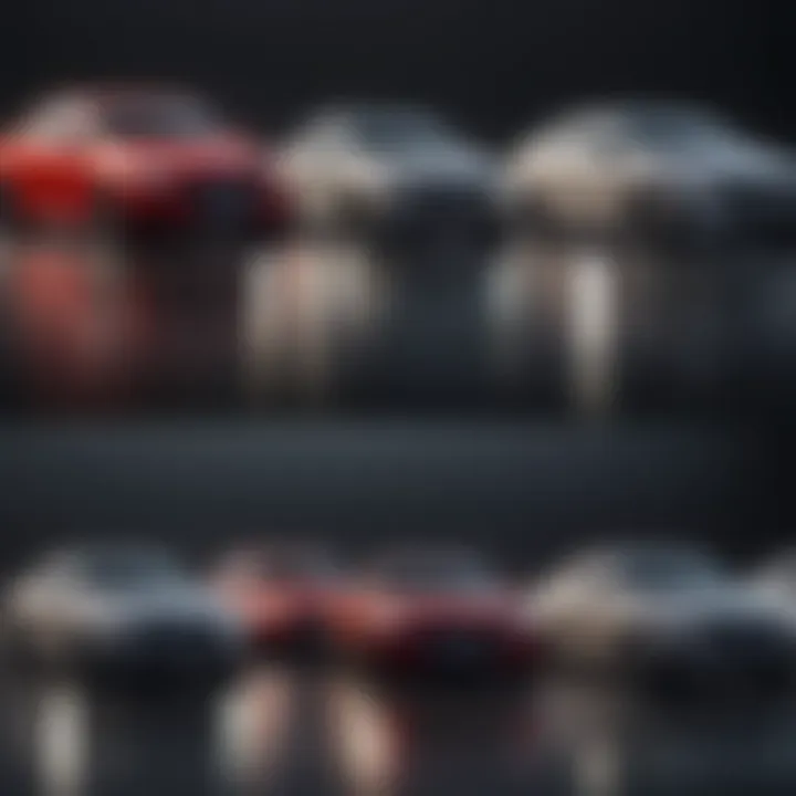 An infographic illustrating the types of corporate fleet vehicles
